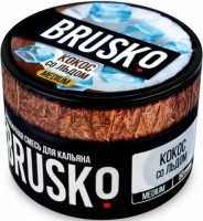 Бестабачная безникотиновая смесь BRUSKO 50гр. Кокос со льдом