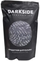 Мундштук для кальяна DarkSide черн. 100шт