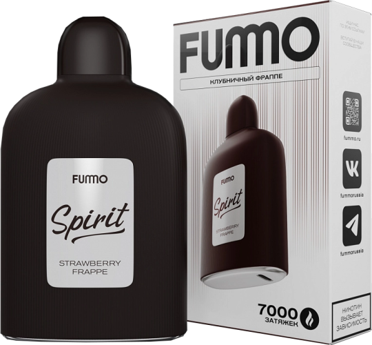 ЭСДН FUMMO SPIRIT 7000 2% Strawberry Frappe (Клубничный Фраппе)