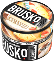 Бестабачная безникотиновая смесь BRUSKO 50гр. Пина колада