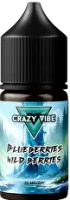 Жидкость для ЭСДН CRAZY VIBE SALT 3мл 20мг Blueberries and wild berries (Черника и лесные ягоды)