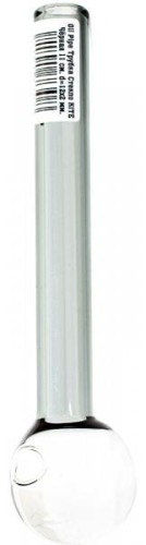 Трубка стекло Oil Pipe KITE Черная 11см d=12мм*2мм