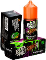 Monster Energy (Вкус оригинального энергетика) 20мг ULTRA ISTERIKA X PODONKI SALT 30мл Жидкость