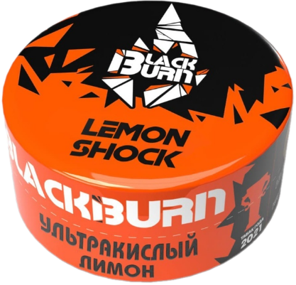 Табак Lemon Shock "Burn Black" 25гр.