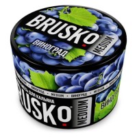 Бестабачная кальянная смесь BRUSKO 50гр. Виноград Medium