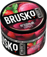 Бестабачная безникотиновая смесь BRUSKO 50гр. Ягодный сорбет