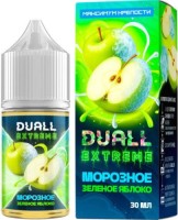 Морозное зеленое яблоко 20мг EXTRA HARD DUALL EXTREME SALT 30мл Жидкость