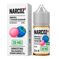 Жвачка с Голубой Малиной 20мг NARСOZ SALT 30мл Жидкость