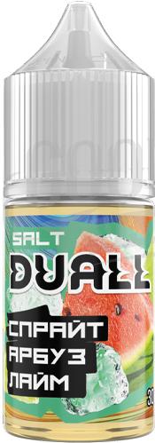 Спрайт, арбуз, лайм 20мг DUALL SALT 30мл Жидкость