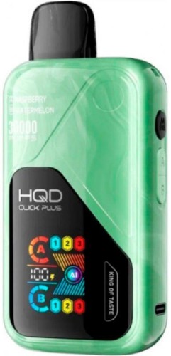 ЭСДН HQD CLICK PLUS 30000 2% Малина, Арбуз
