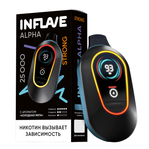 INFLAVE ALPHA 25000 2% STRONG Холодная мята