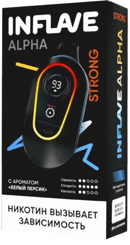 INFLAVE ALPHA 25000 2% STRONG Белый персик