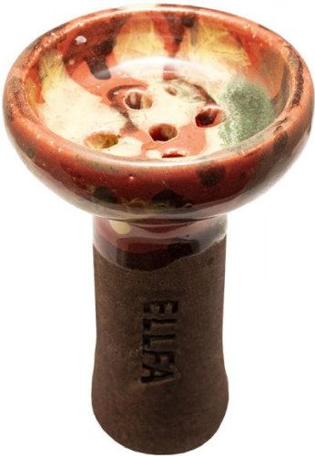 Чаша ELLFA Classic Glazed M Красная В Красках